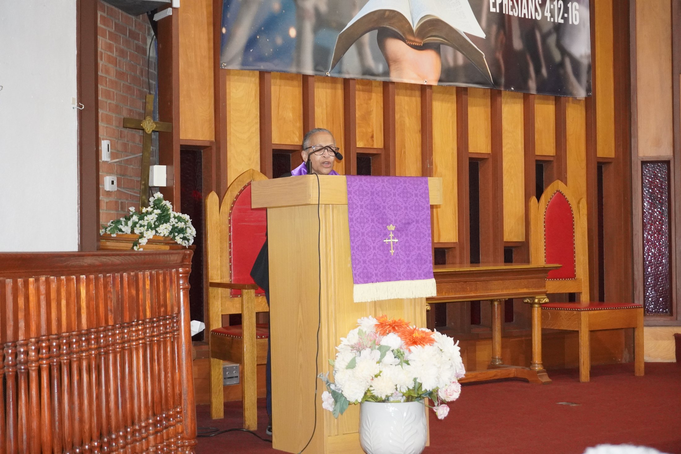 Ash Wednesday 2026 at First Presbyterian Church of Irvington